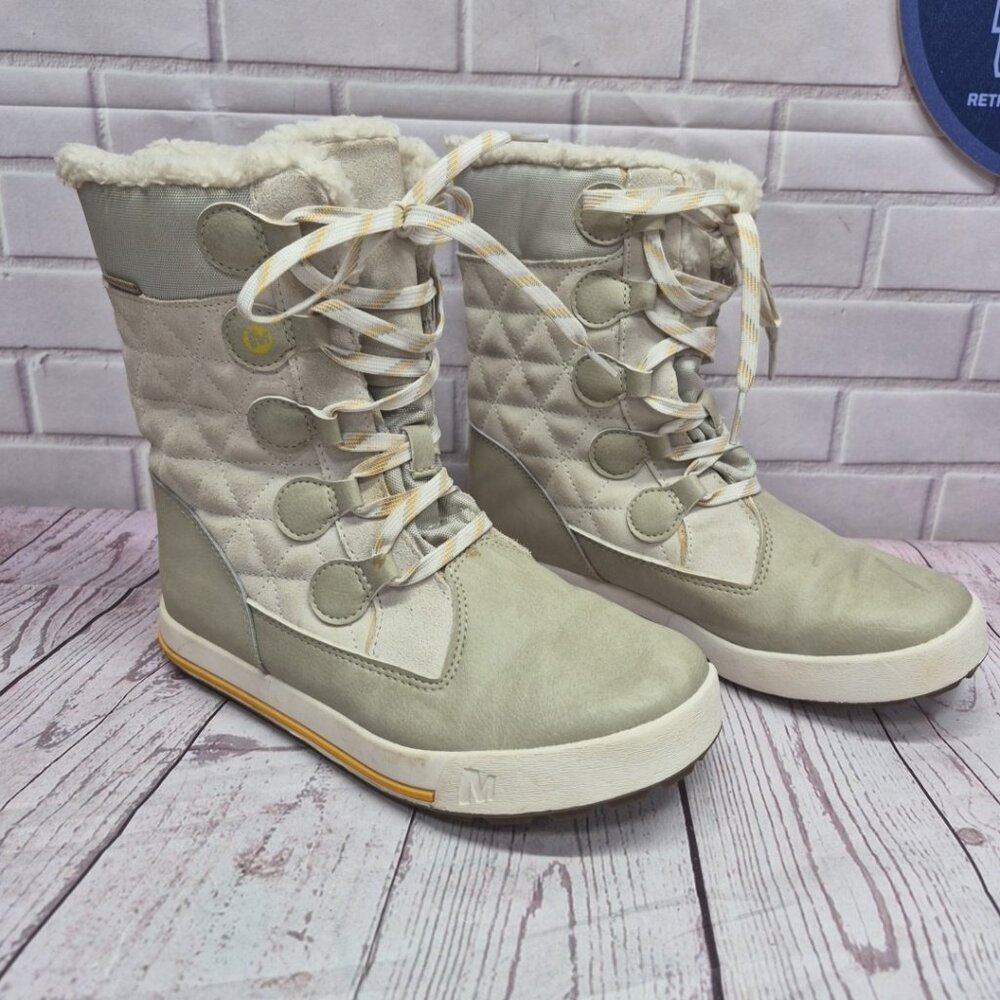 Merrell Girls Heidi Waterproof Winter Boot Size 4 M Big Kid